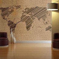 Foto tapeta Notes from journeys 250x193