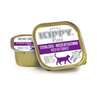 KIPPY Hrana za mačke Cat Pate Sterilised puretina, 90 g alu-pak