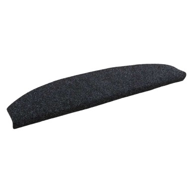 Samoljepljivi stepenasti ulošci, 15 pcs, 80 x 24.5 x 3.5 cm, crna