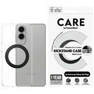 CARE by PanzerGlass maskica s crnim stalkom i Qi za Samsung Galaxy S25 Edge, prozirna