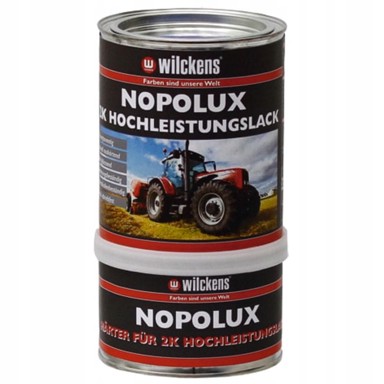 GRANIT Nopolux 2K lak s učvršćivačem za strojeve Massey Ferguson, crvena, 525 ml + 125 ml