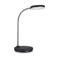 MARKSLOJD Crna stolna LED lampa Flex