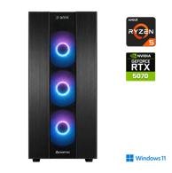 ANNI Stolno računalo Gamer Extreme Lite / AMD Ryzen 5 9600X, 16 GB RAM, 1 TB SSD, Windows 11 Home