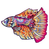 Drvene puzzle KP22003, Guppy, veličina S