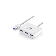 UGREEN USB Hub USB 3.0 A, 4-portni, bijeli, 1m