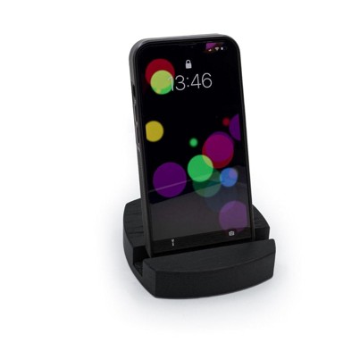 Zaobljeni organizator za telefon, crni hrast