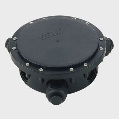 EGLO Vanjska razdjelnik za kabel/3, plastika, crna connector box 91206