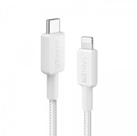 ANKER USB-C na Lightning pleteni kabel 322, bijeli, 1.8m
