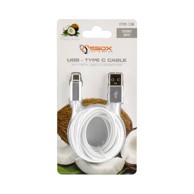 SBOX Telefonski kabel usb type c m/m 1,5m fruity bijeli