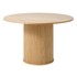 UNIQUE FURNITURE Okrugli blagovaonski stol u dekoru hrasta ø 120 cm Nola 