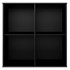 HAMMEL FURNITURE Crni modularni sustav polica 68,5x69 cm Mistral Kubus 