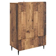 Komoda uz krevet, dimenzije 66 x 34,5 x 97 cm, konstruirano drvo, staro drvo