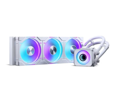 PHANTEKS AIO vodeno hlađenje Glacier One 360D30 X2 DRGB, 360 mm, RGB, bijela