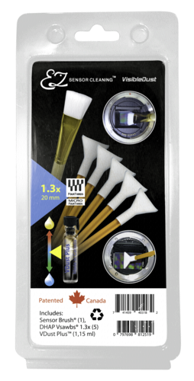 VISIBLE DUST Set za čišćenje fotoaparata EZ Plus Kit Vdust 1.3 narančasti