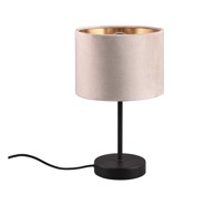 TRIO Crno-bež stolna lampa (visina 33 cm) Julieta 