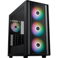 COOLERMASTER Kućište MasterBox 600 Lite, mid tower, ATX, crno