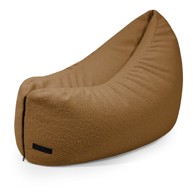 SLOWDOWN Smeđa vreća za sjedenje od bouclé tkanine Clip Clap 90 