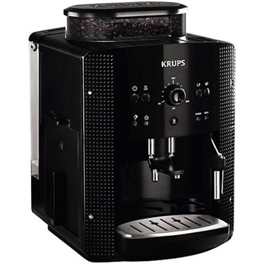 KRUPS Aparat za kavu EA810870, espresso, 1450 W, 15 bara, mlinac za kavu, crni