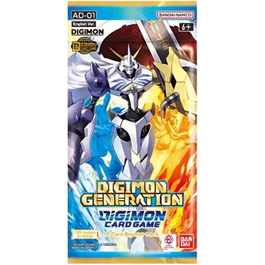 DIGIMON CARD GAME Booster Pack Generation AD-01
