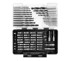 GRAPHITE Set svrdala, bitova i nasadnih ključeva 56H619, 66 kom.