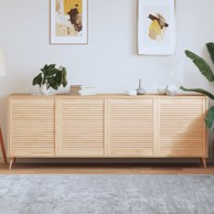 Vrata sa žaluzinama 4 kom od masivne borovine 69 x 59,4 cm