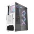 DARKFLASH Kućište DK352 Plus, 4 ventilatora, bijelo/crno