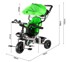 MALPLAY Dječji tricikl zeleni 360°