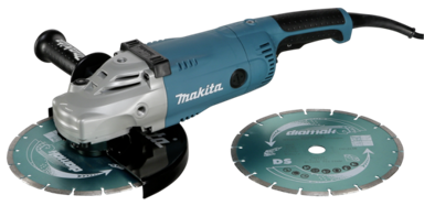 MAKITA Kutna brusilica GA9020RFK3, 2200W, 230mm