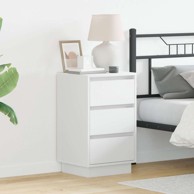 Ormarić s LED-om 39×34,5×65 cm konstruirano drvo, bijeli