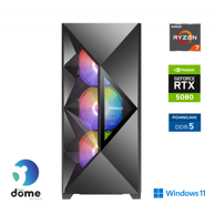 ANNI Stolno računalo Gamer Elite / AMD Ryzen 7 7800X3D, 64 GB, 2 TB SSD, NVIDIA GeForce RTX 5080, Windows 11