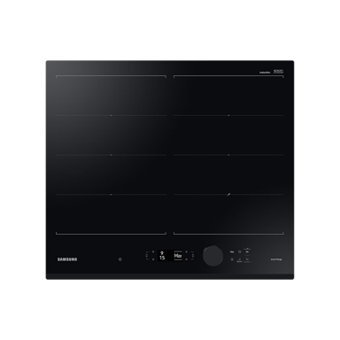 SAMSUNG Ugradbena indukcijska ploča NZ64B7799GK/U2, 59 cm, 4 zone, crna