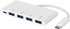 ESTUFF USB-C hub Razdjelnik 1x USB-C 4x USB-A 3.0, crni