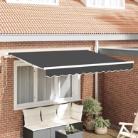 Zamjensko platno za tendu 280 x 195 cm poliester, antracit