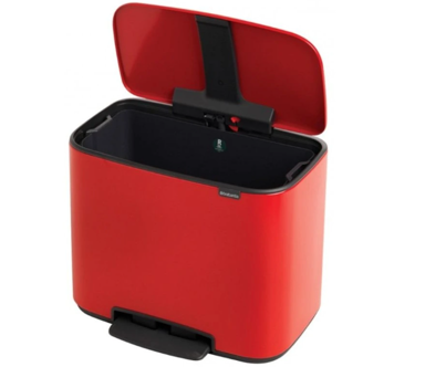 BRABANTIA Kanta za otpad 3x11 l, crvena
