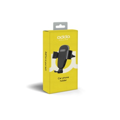 ADDA COLLINS Auto nosač CPH-004-BK Fusion Universal Vent Carmount, univerzalan, za mobilne uređaje, crni