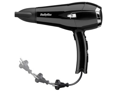 BABYLISS Sušilo za kosu D374DE, 2000 W, crno