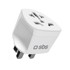SANDBERG USB-C adapter za napajanje PD, 65 W, EU i UK utikač