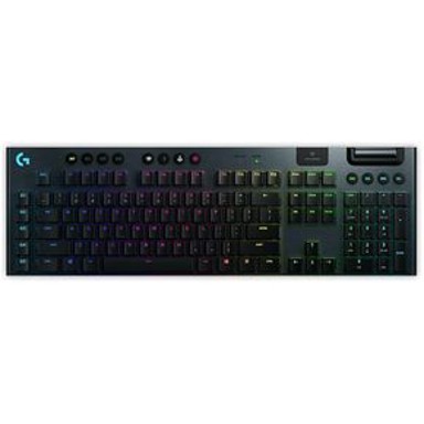 LOGITECH Gaming tipkovnica G915 X TKL Clicky, RGB, mehanička, US Layout, USB, crna