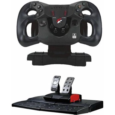 FLASHFIRE Gaming volan Hurricane Pace WH4-3201V, PS4, pedale