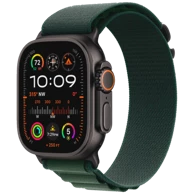 APPLE Pametni sat Ultra 2 crna, tamno zeleni najlonski remen, L