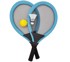 WOOPIE TOYS Set za badminton, plavi