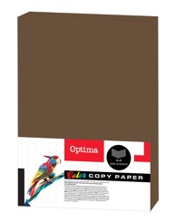 OPTIMA Fotokopirni papir, A4, 80 g, intenzivno coffee, 500 listova