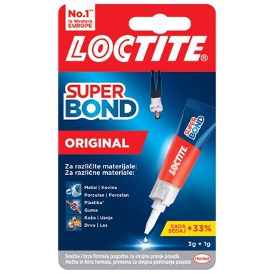 LOCTITE Trenutačno ljepilo Super Bond, tekuće, 4 g
