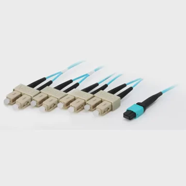 EQUIP Optički kabel 25557607, OM4, 10 m, akvamarin