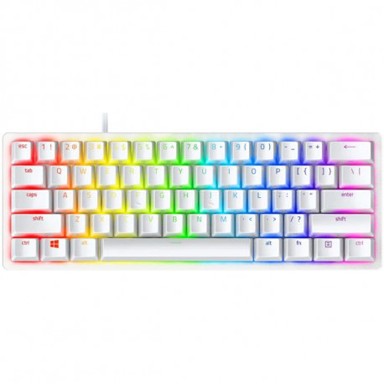 RAZER Gaming tipkovnica Huntsman Mini, Mercury Edition, 60%, optička