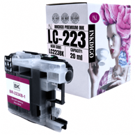 INKDIGO Tinta LC223XLBK za Brother DCP-J4120DW MFC-J1140W, crna