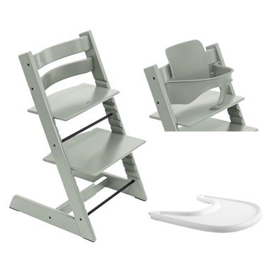 STOKKE Hranilica Tripp Trapp, set 3-u-1, Glacier Green