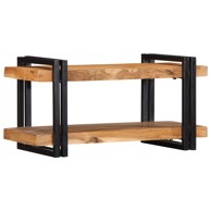 Zidna polica 70x33x35 cm puno drvo bagrem
