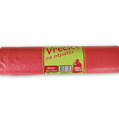 OPTILINE vrećice za smeće hdpe 70x110 20/1