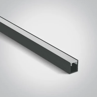 ONE LIGHT Alu profil surface 2m za trake od 5mm dm7901/b